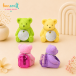 Hancraft kawaii animal pencil sharpener with assorted cute cartoon designs for kids students school stationery and art supplies
