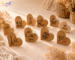 Hancraft mini gift tags best wishes thank you greeting cards for gift packaging scrapbooking bouquets and small business branding