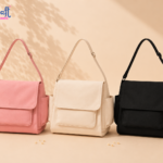 korean aesthetic large capacity shoulder canvas tote bag for women or men