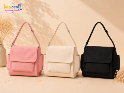 korean aesthetic large capacity shoulder canvas tote bag for women or men