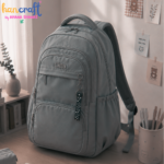 Kawaii pink and cream backpack Korean aesthetic school bag