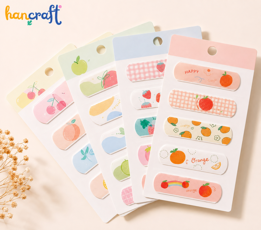 cartoon printed bandages pack of 5